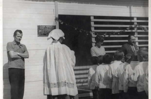 Inauguração da Escola Padre José Scholl em Alto Padre Eterno em 1970 (3)